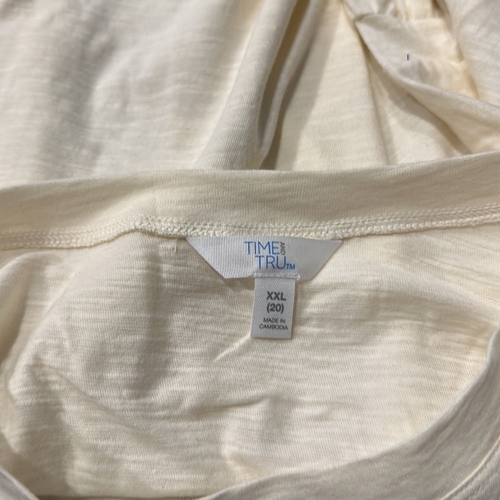 NWT Time and Tru shirt size XXL (20) women’s - Picture 7 of 9